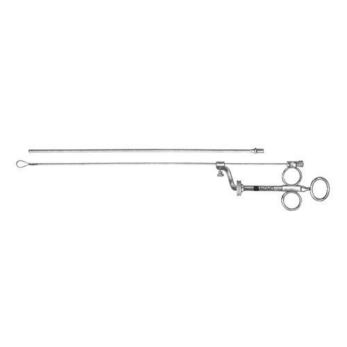 Norwood Rectal Polypus Snare, Bayonet Shape, Working Length 11 3/4" (30.0 Cm)